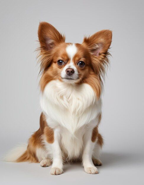 A papillon dog